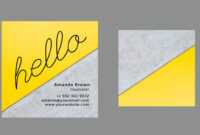 10 Clean &amp; Simple Business Card Templates Perfect For Any within Freelance Business Card Template