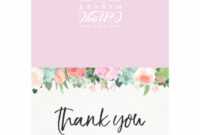 10 Free Printable Thank You Cards You Can't Miss - The for Free Printable Thank You Card Template