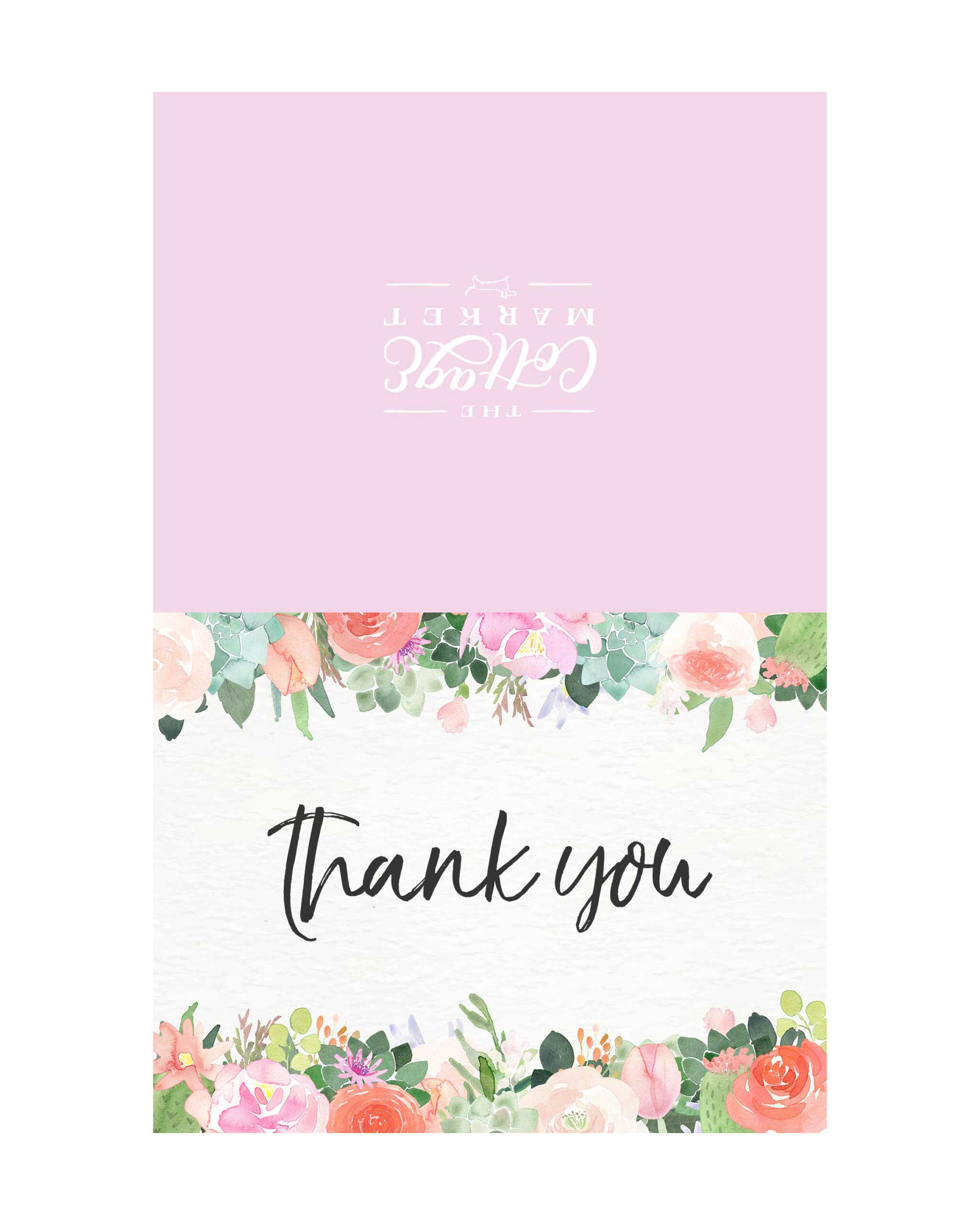 10 Free Printable Thank You Cards You Can't Miss - The For Free Printable Thank You Card Template