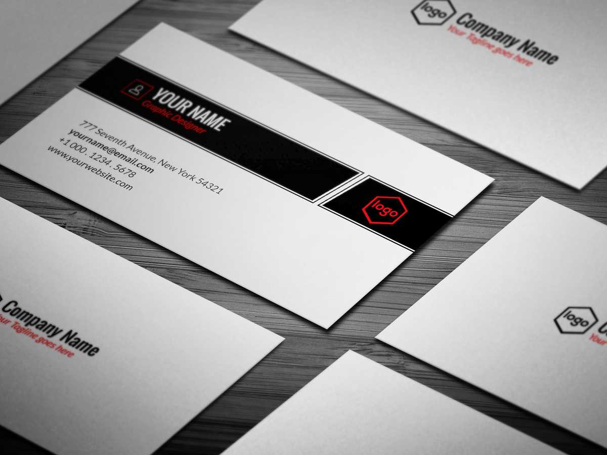 10+ Free Professional Generic Business Card Templates On Throughout Generic Business Card Template