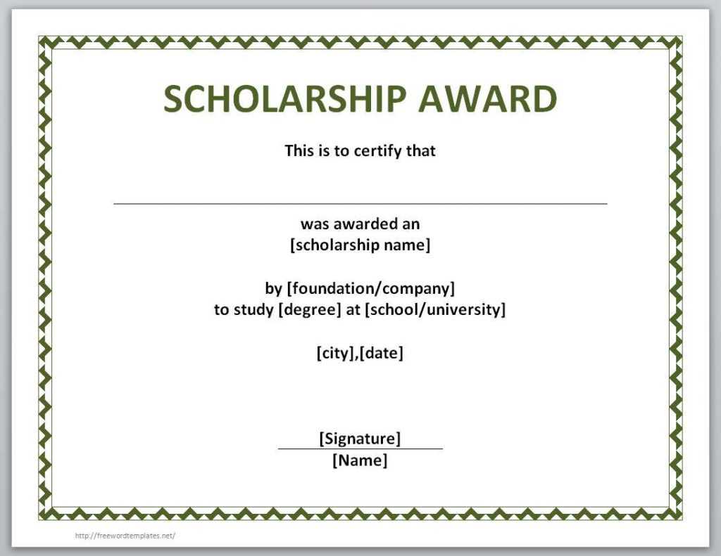 10+ Scholarship Award Certificate Examples – Pdf, Psd, Ai Intended For Scholarship Certificate Template