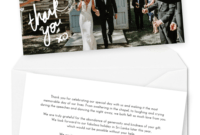 10 Wording Examples For Your Wedding Thank You Cards within Template For Wedding Thank You Cards