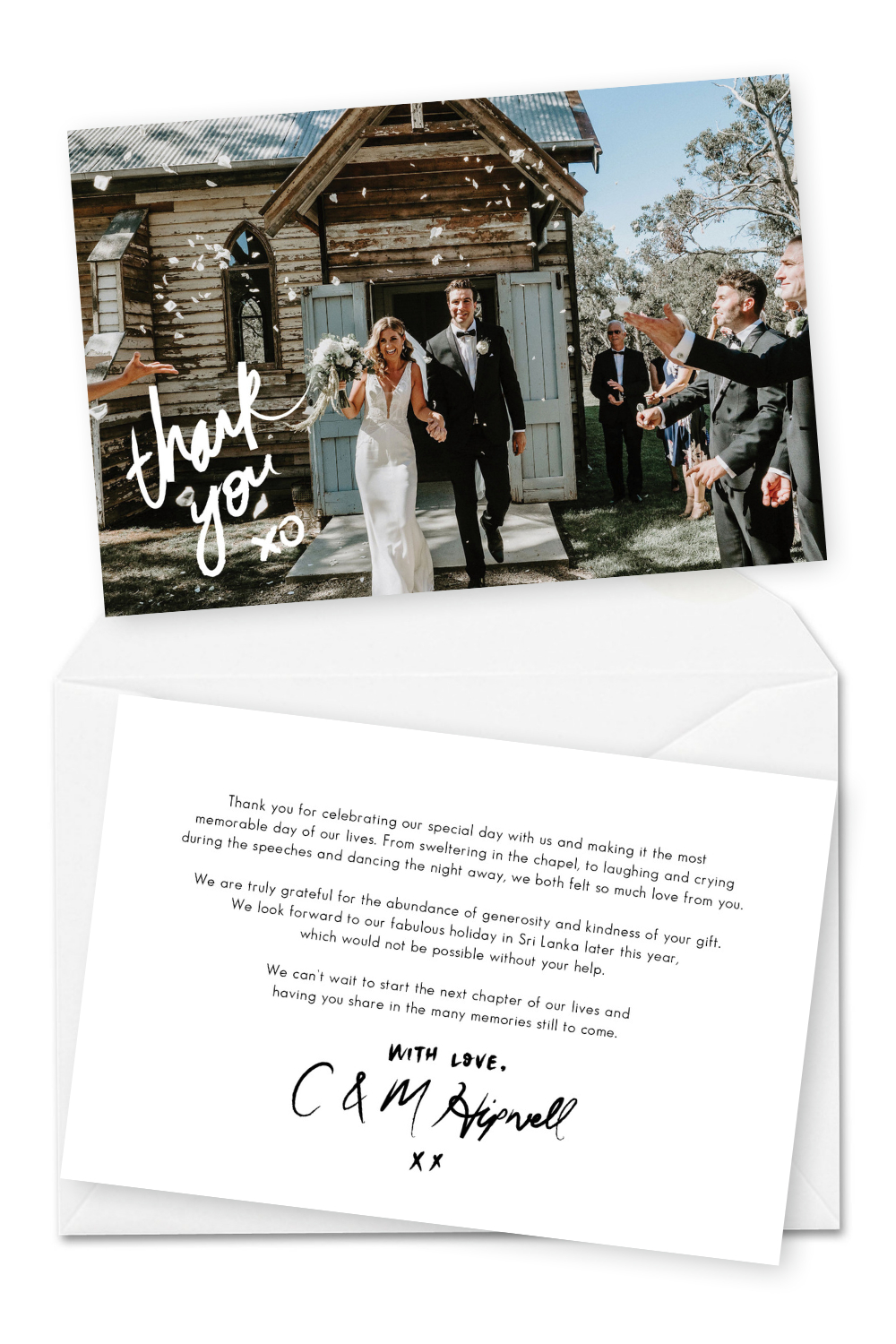 10 Wording Examples For Your Wedding Thank You Cards Within Template For Wedding Thank You Cards