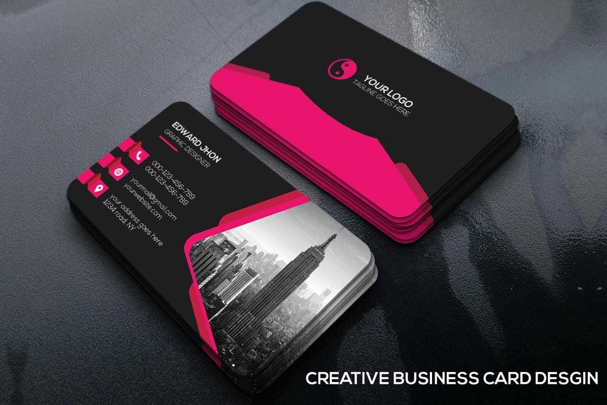 100 + Free Business Cards Templates Psd For 2019 – Syed For Visiting Card Template Psd Free Download
