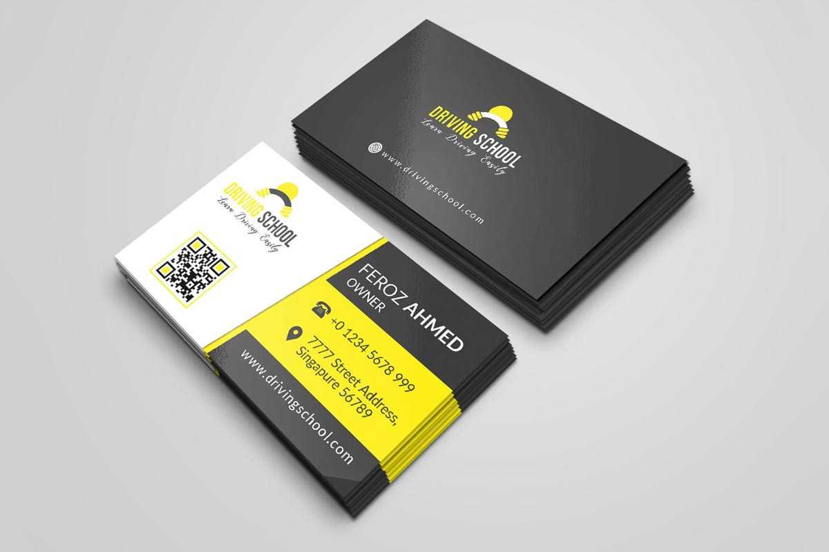 100 + Free Business Cards Templates Psd For 2019 – Syed Regarding Calling Card Psd Template