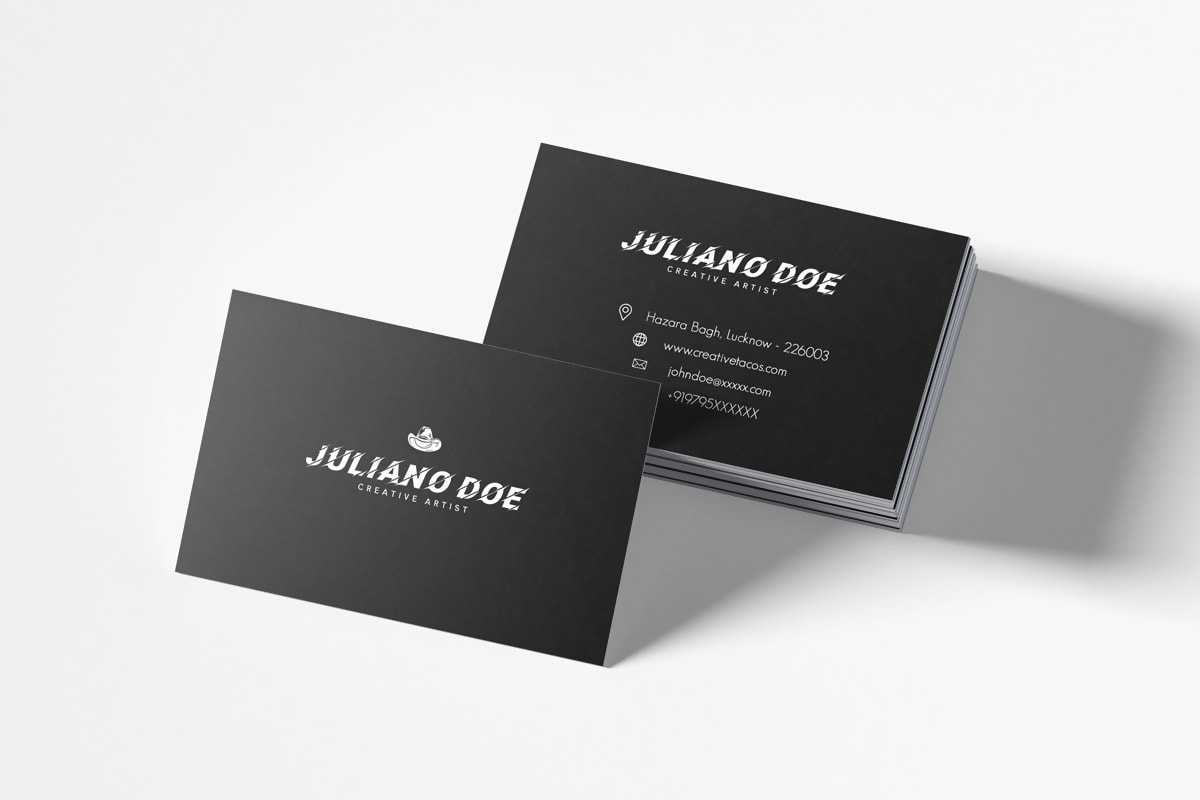100+ Free Creative Business Cards Psd Templates Throughout Name Card Design Template Psd