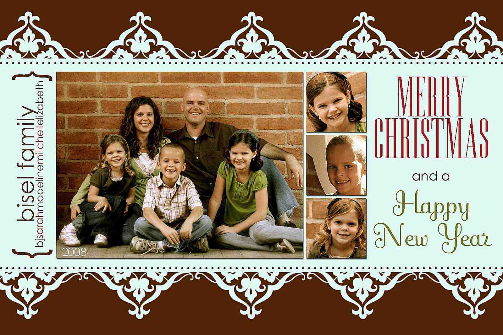 11 Free Templates For Christmas Photo Cards Regarding Free Photoshop Christmas Card Templates For Photographers