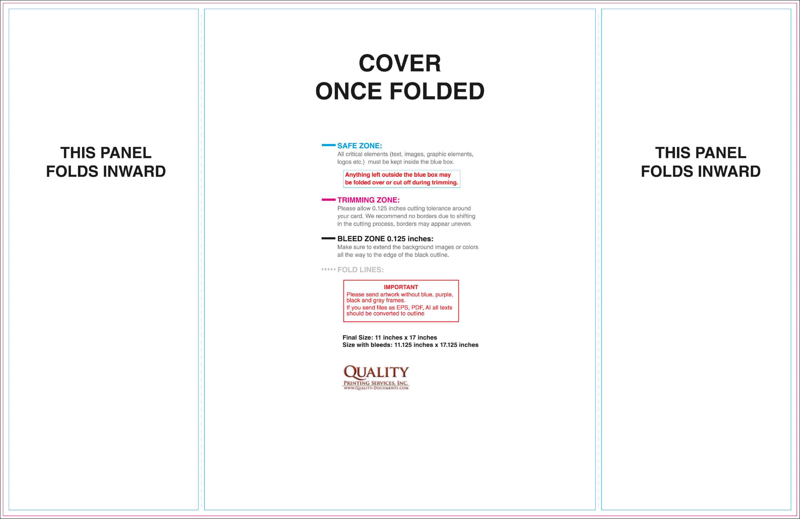 11X17 Brochure Templates Intended For 11X17 Brochure Template