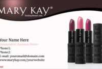 13 Blank Mary Kay Business Card Template Free Download In regarding Mary Kay Business Cards Templates Free