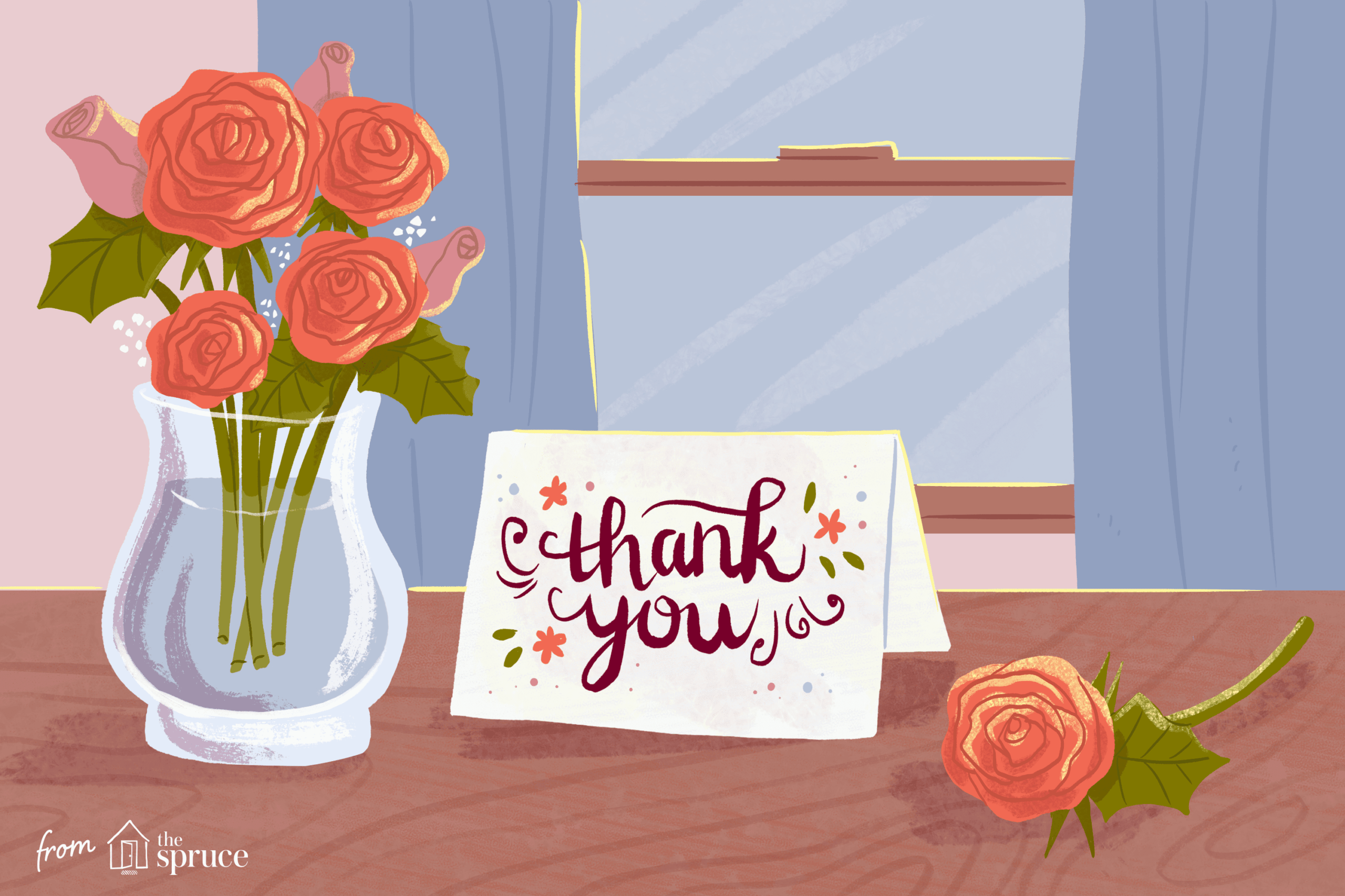 13 Free, Printable Thank You Cards With Lots Of Style For Free Printable Thank You Card Template