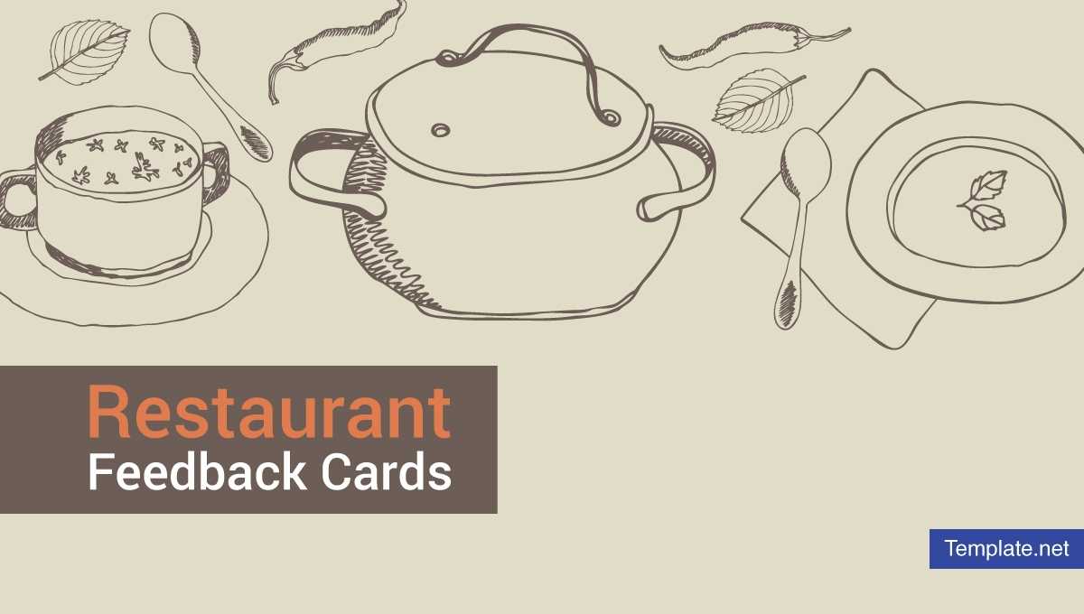 15+ Restaurant Feedback Card Templates & Designs – Psd, Ai Intended For Restaurant Comment Card Template