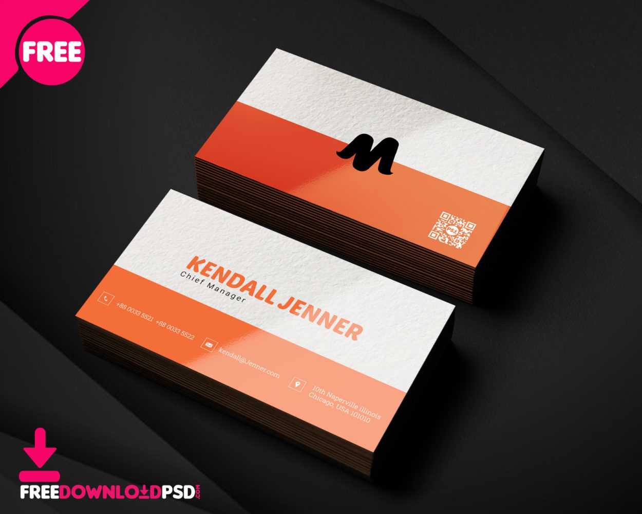 150+ Free Business Card Psd Templates For Business Card Template Photoshop Cs6