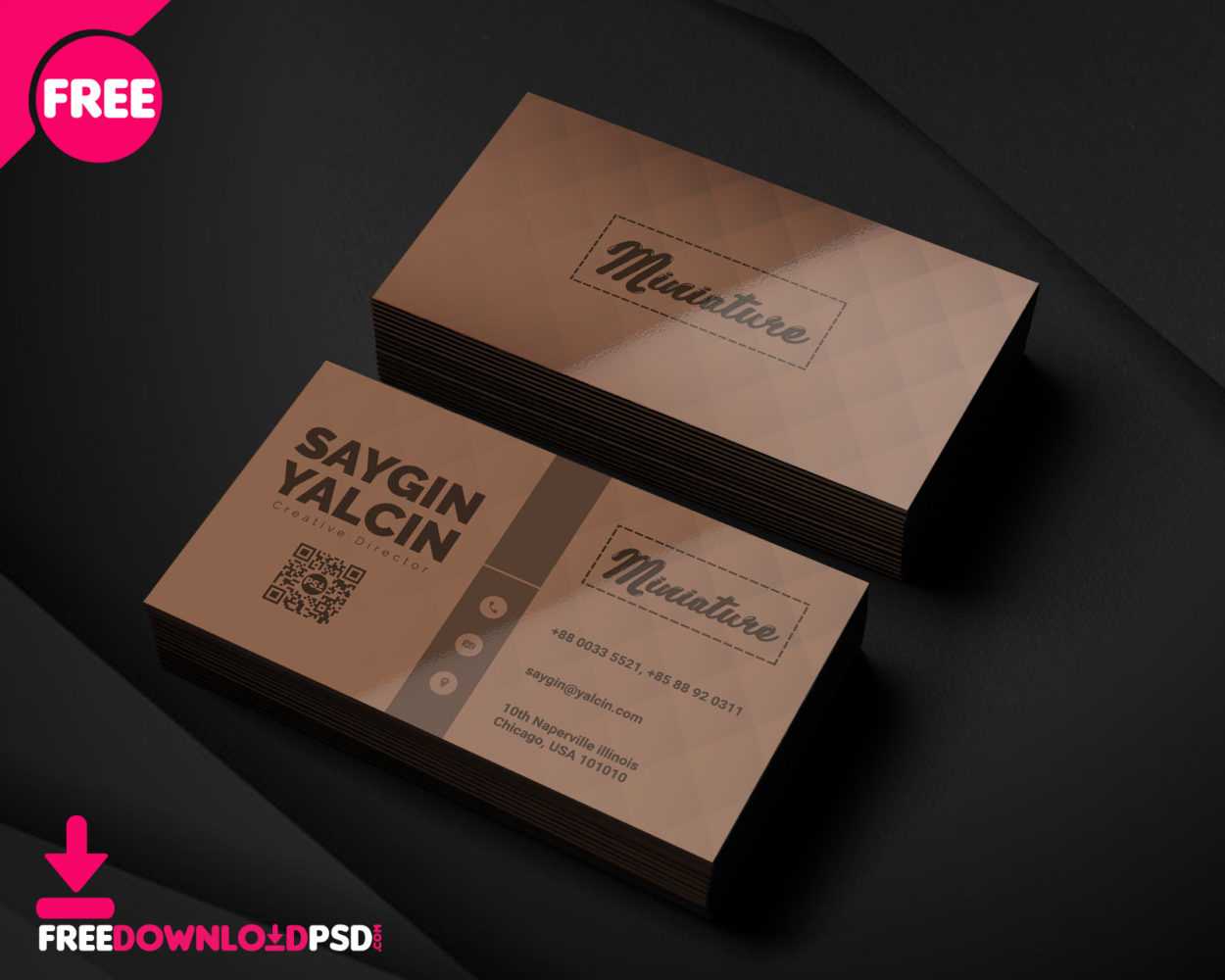 150+ Free Business Card Psd Templates Pertaining To Freelance Business Card Template