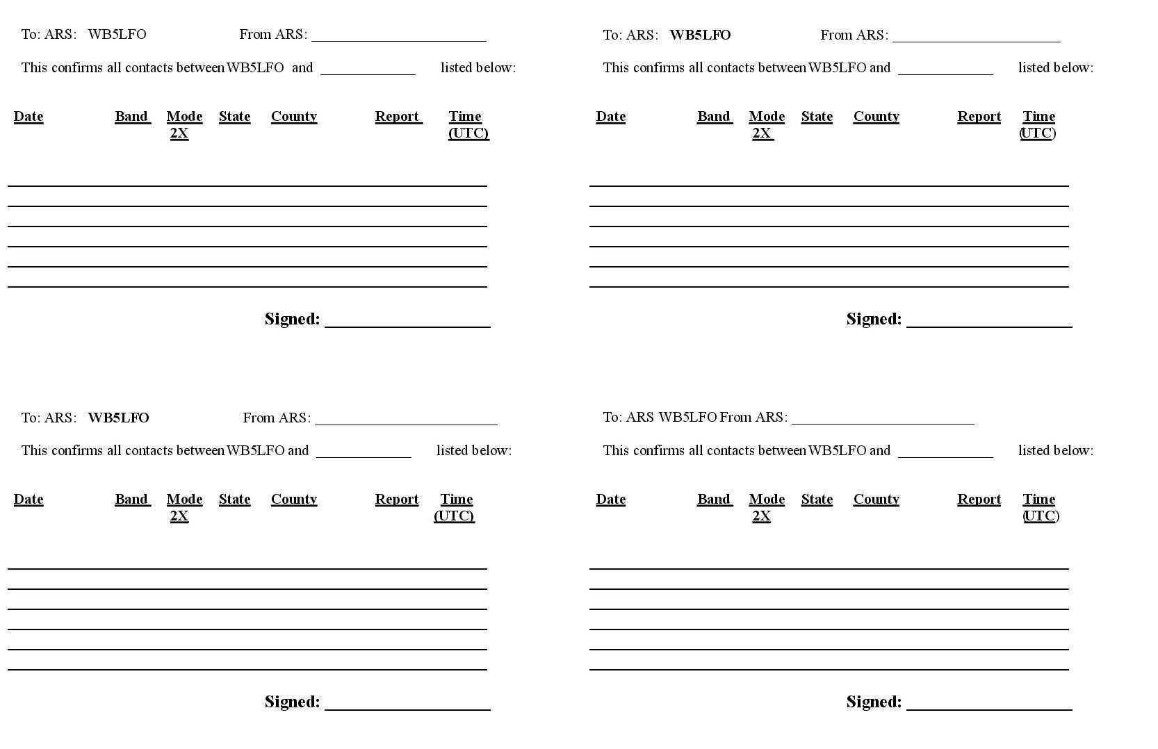 16 Customize Free Qsl Card Template Photofree Qsl Card Pertaining To Qsl Card Template