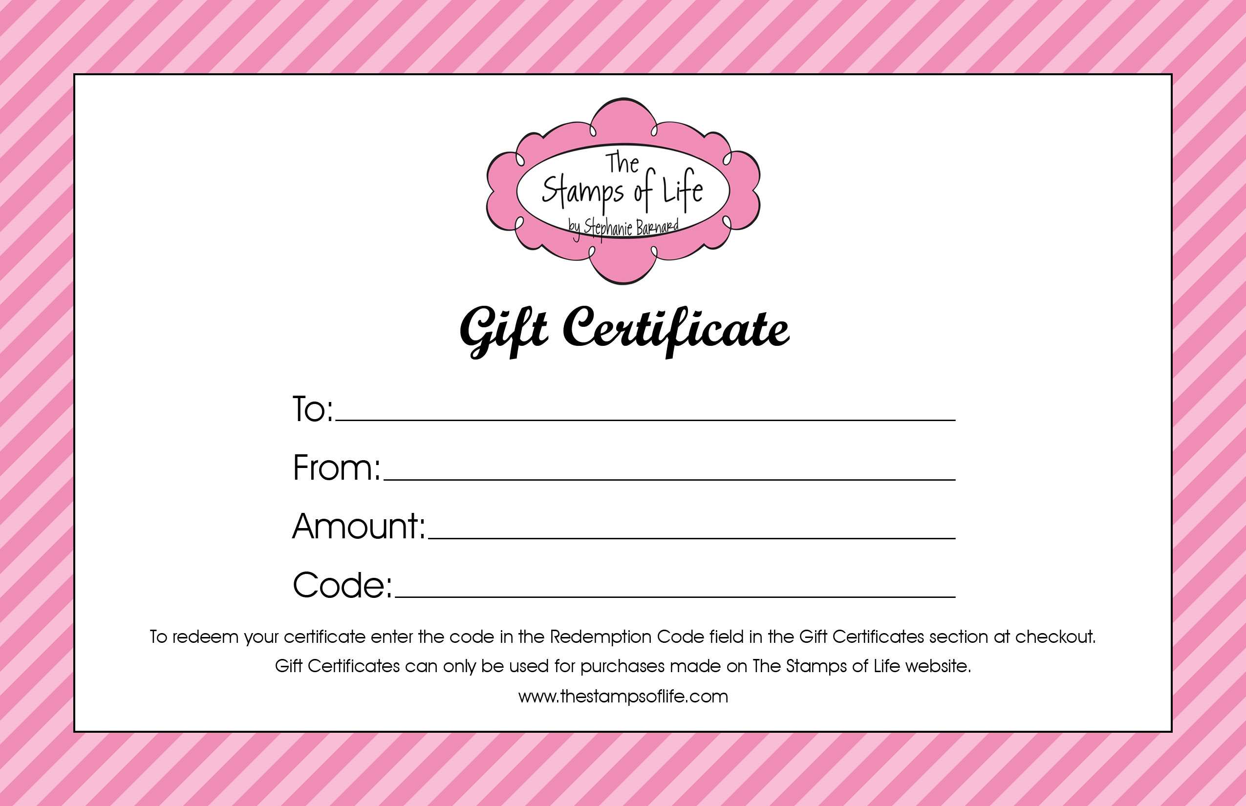 16+ Free Gift Certificate Templates & Examples – Word Excel Regarding Microsoft Gift Certificate Template Free Word
