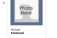 16 Id Badge &amp; Id Card Templates {Free} - Template Archive with Id Card Template For Kids