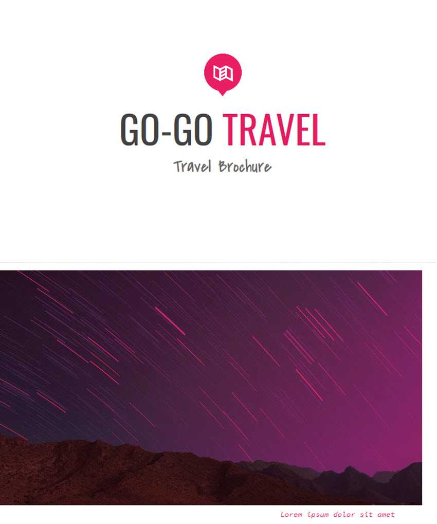 18 Best Free Brochure Templates For Google Docs & Ms Word With Travel Brochure Template Google Docs
