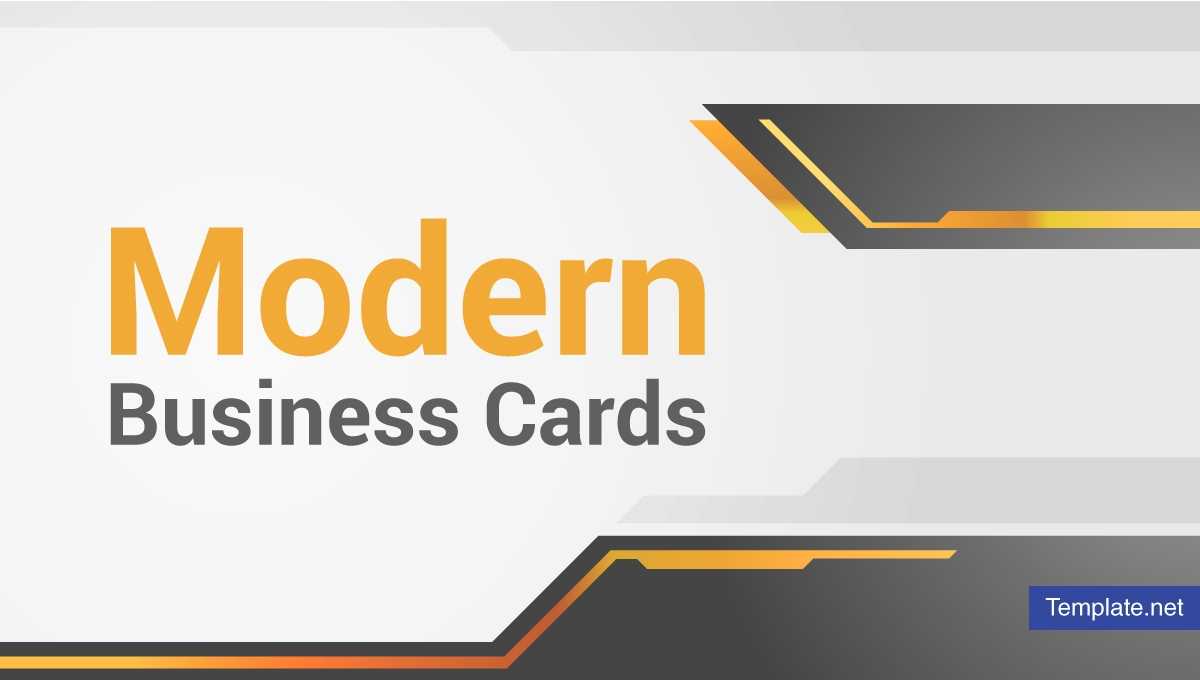 19+ Modern Business Card Templates – Psd, Ai, Word, | Free Intended For Modern Business Card Design Templates