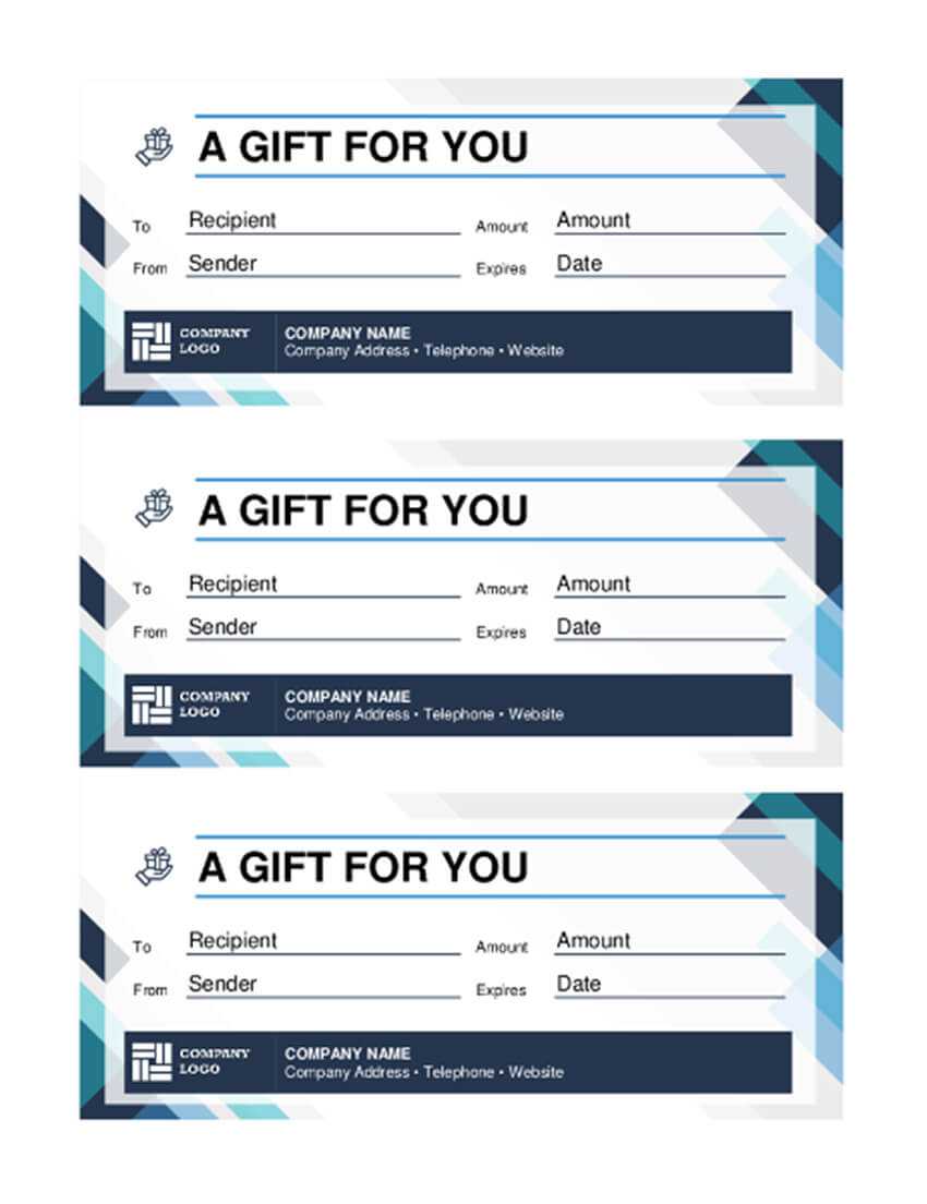 20 Best Free Business Gift Certificate Templates (Ms Word In Company Gift Certificate Template