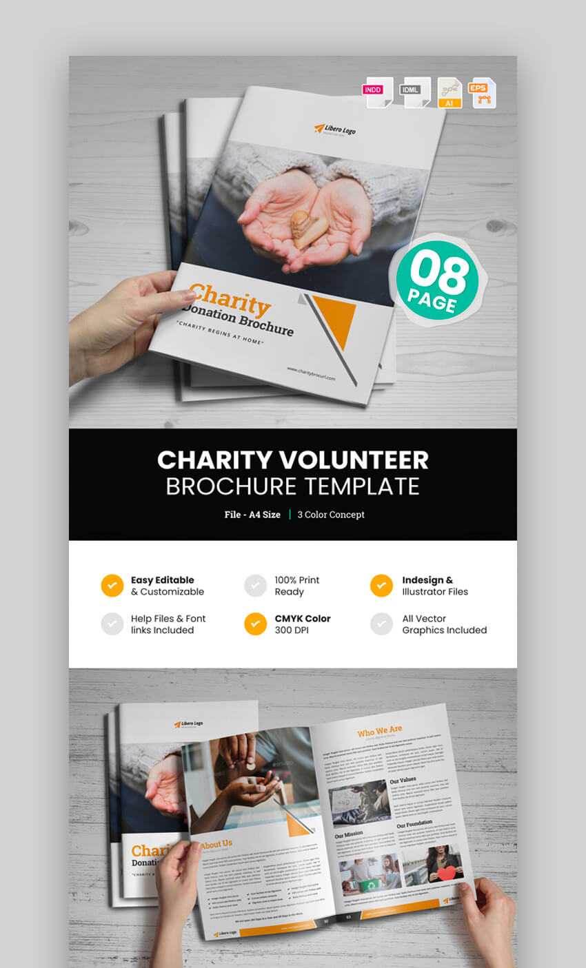 20 Best Professional Business Brochure Design Templates For 2019 Intended For Volunteer Brochure Template