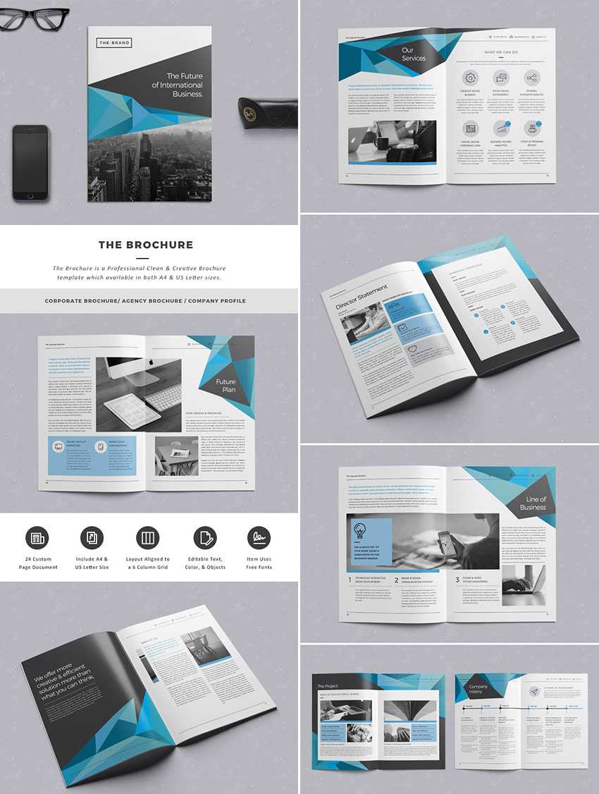 20 Кращих Шаблонів Indesign Brochure - Для Творчого Throughout Adobe Indesign Brochure Templates