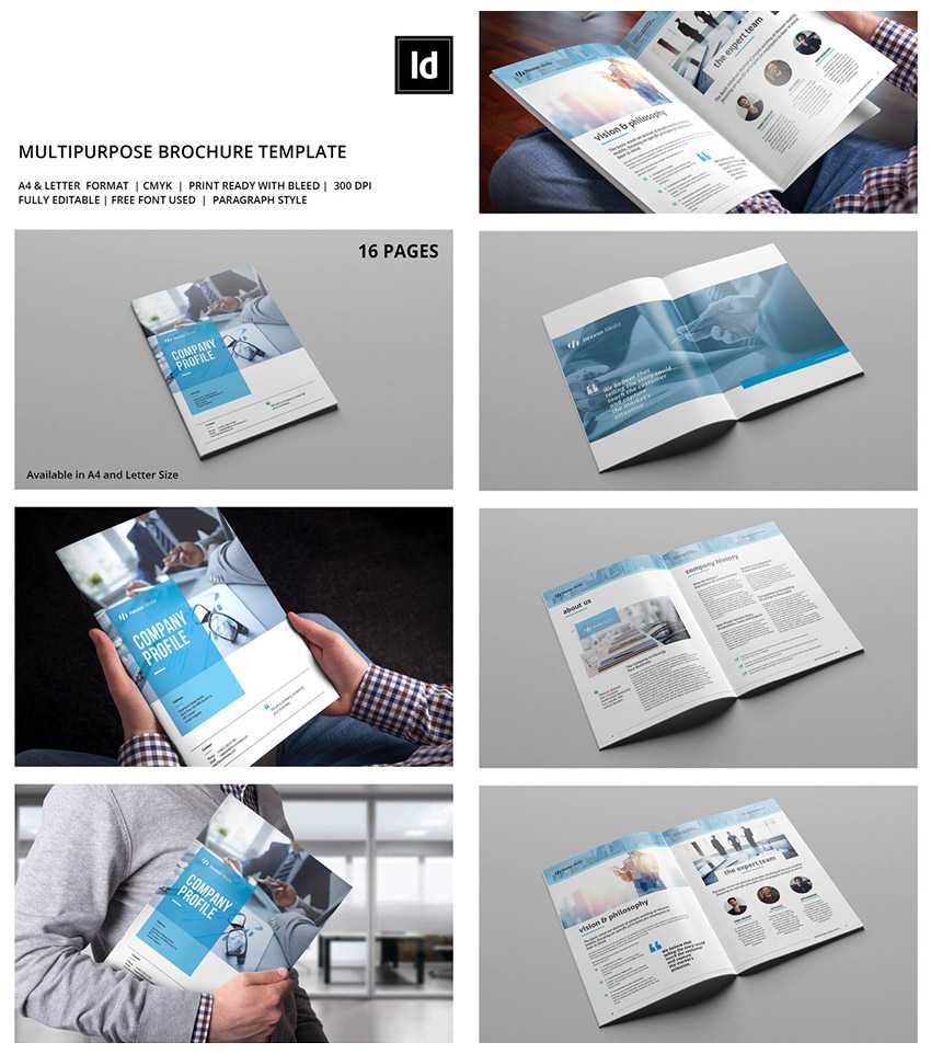 20 Лучших Шаблонов Indesign Brochure – Для Творческого Throughout Brochure Templates Free Download Indesign