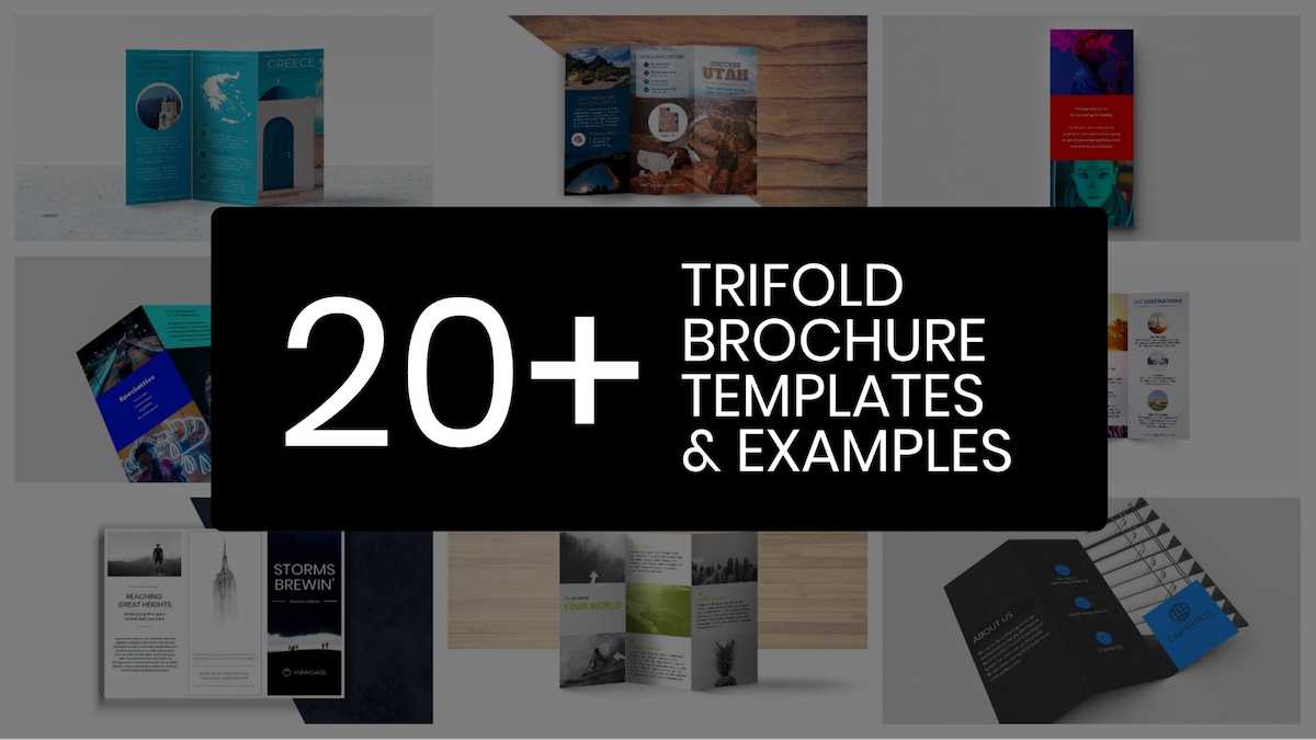 20+ Профессиональных Шаблонов Буклетов С Двумя Фальцами Within Free Online Tri Fold Brochure Template