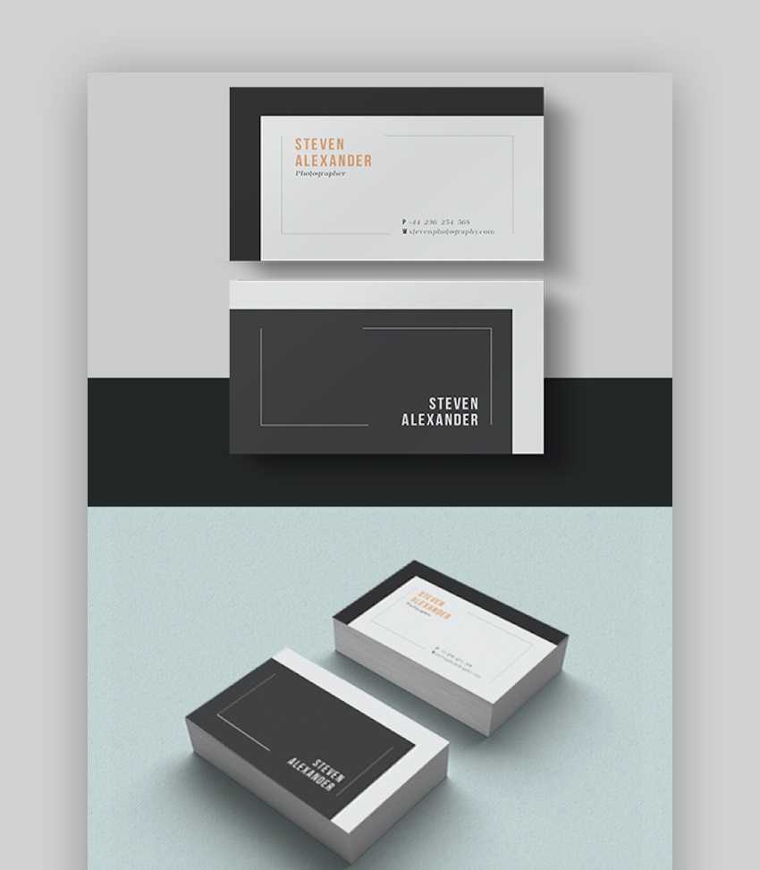 20+ Double Sided, Vertical Business Card Templates (Word, Or With 2 Sided Business Card Template Word
