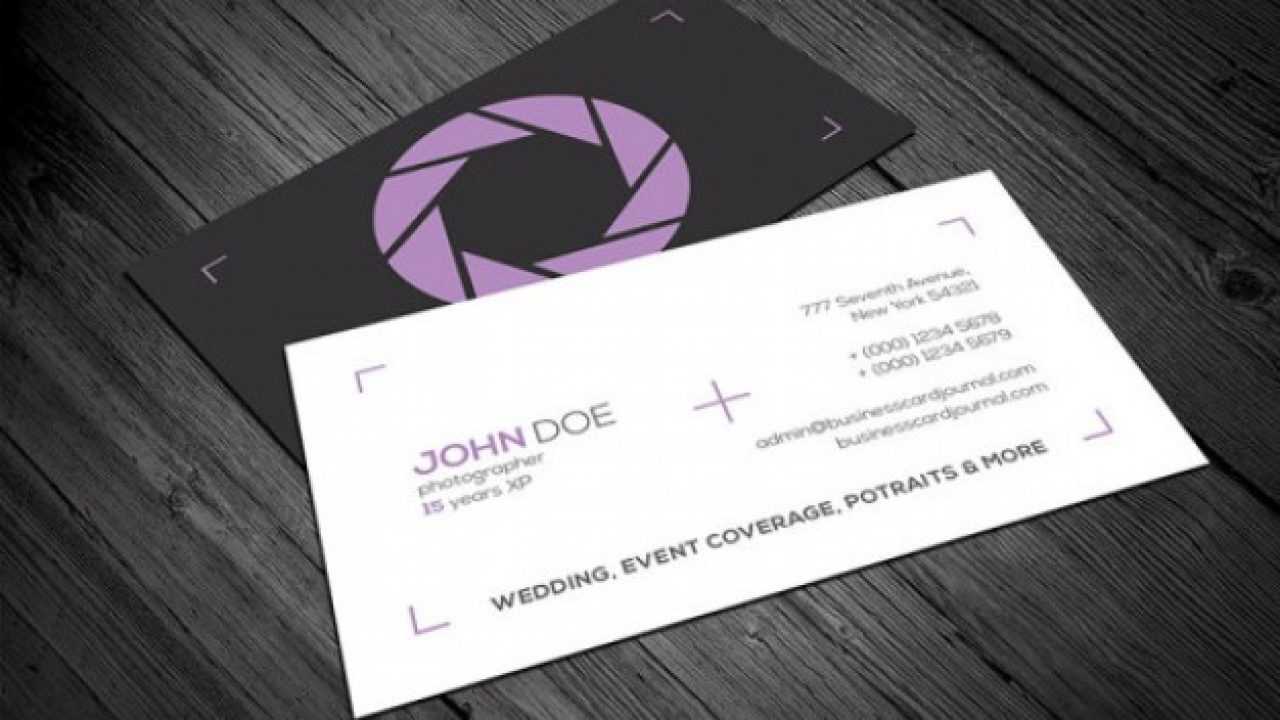 20 Professional Business Card Design Templates For Free Within Front And Back Business Card Template Word