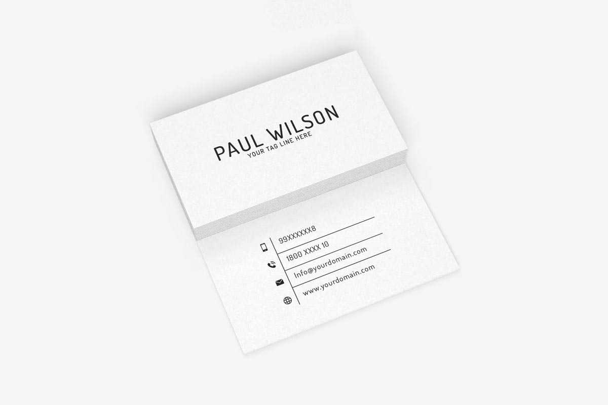 200 Free Business Cards Psd Templates – Creativetacos Pertaining To Business Card Size Template Photoshop
