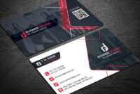 200 Free Business Cards Psd Templates - Creativetacos regarding Name Card Template Psd Free Download