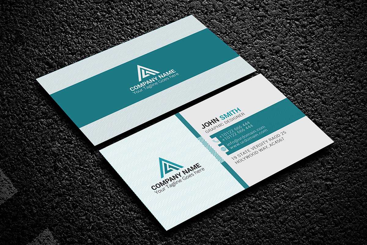 200 Free Business Cards Psd Templates – Creativetacos With Regard To Name Card Photoshop Template