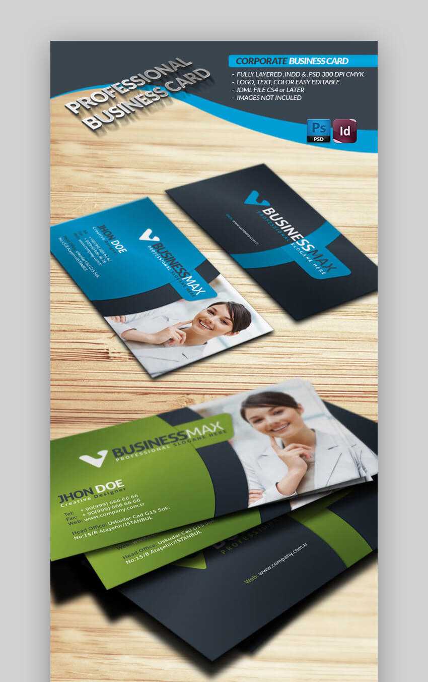 24 Premium Business Card Templates (In Photoshop Pertaining To Office Max Business Card Template
