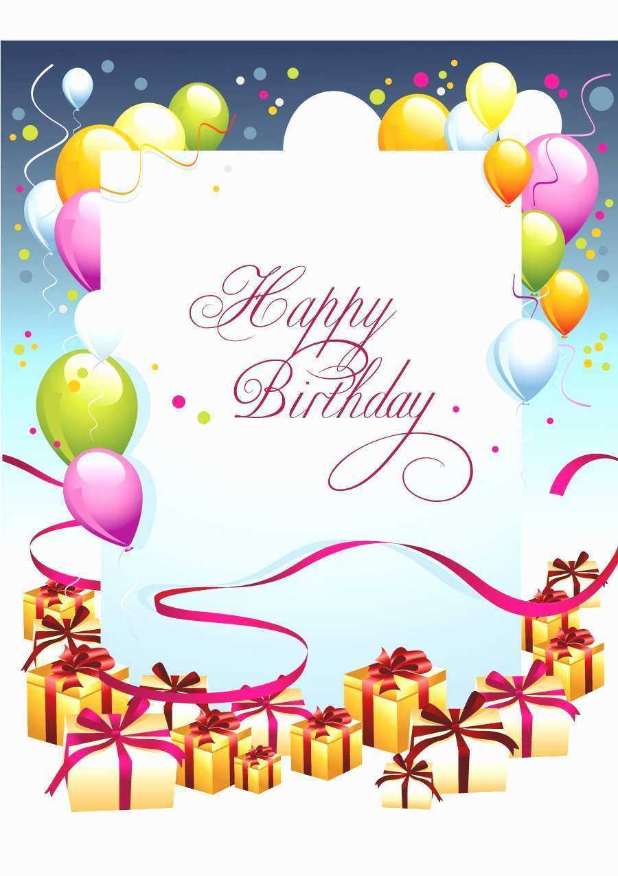 25 Customize Birthday Card Layout Microsoft Word Maker For For Birthday Card Template Microsoft Word