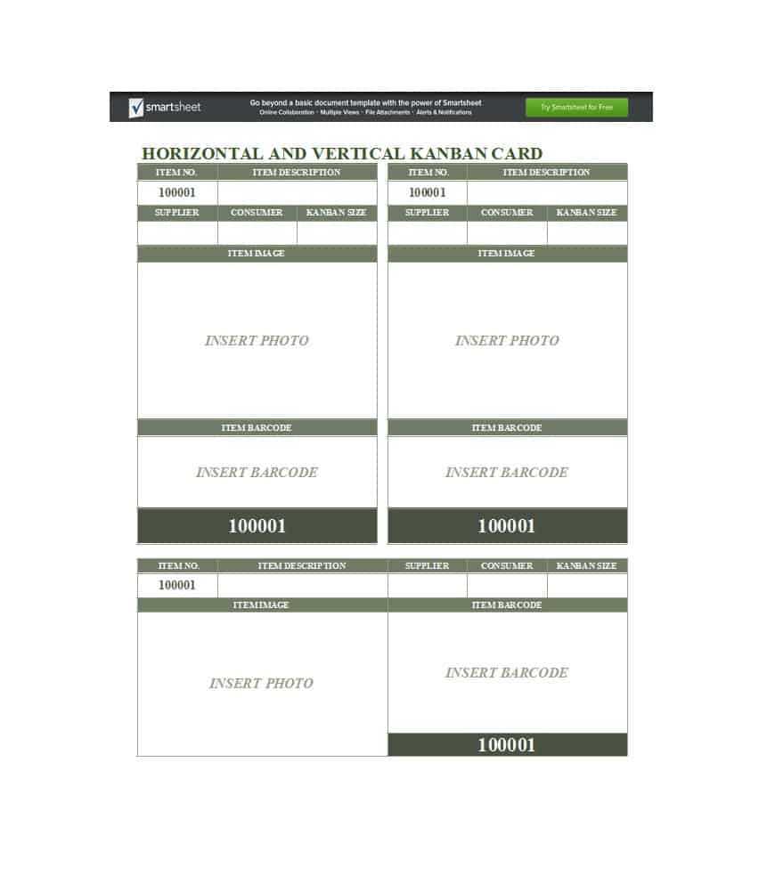 25 Printable Kanban Card Templates (& How To Use Them) ᐅ With Regard To Kanban Card Template