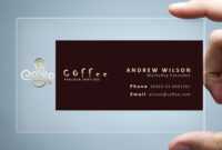 26+ Transparent Business Card Templates - Illustrator, Ms throughout Microsoft Office Business Card Template