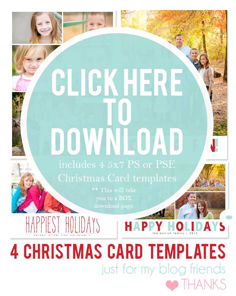 28+ [ Adobe Photoshop Christmas Card Templates ] | 16 Free For Free Christmas Card Templates For Photoshop