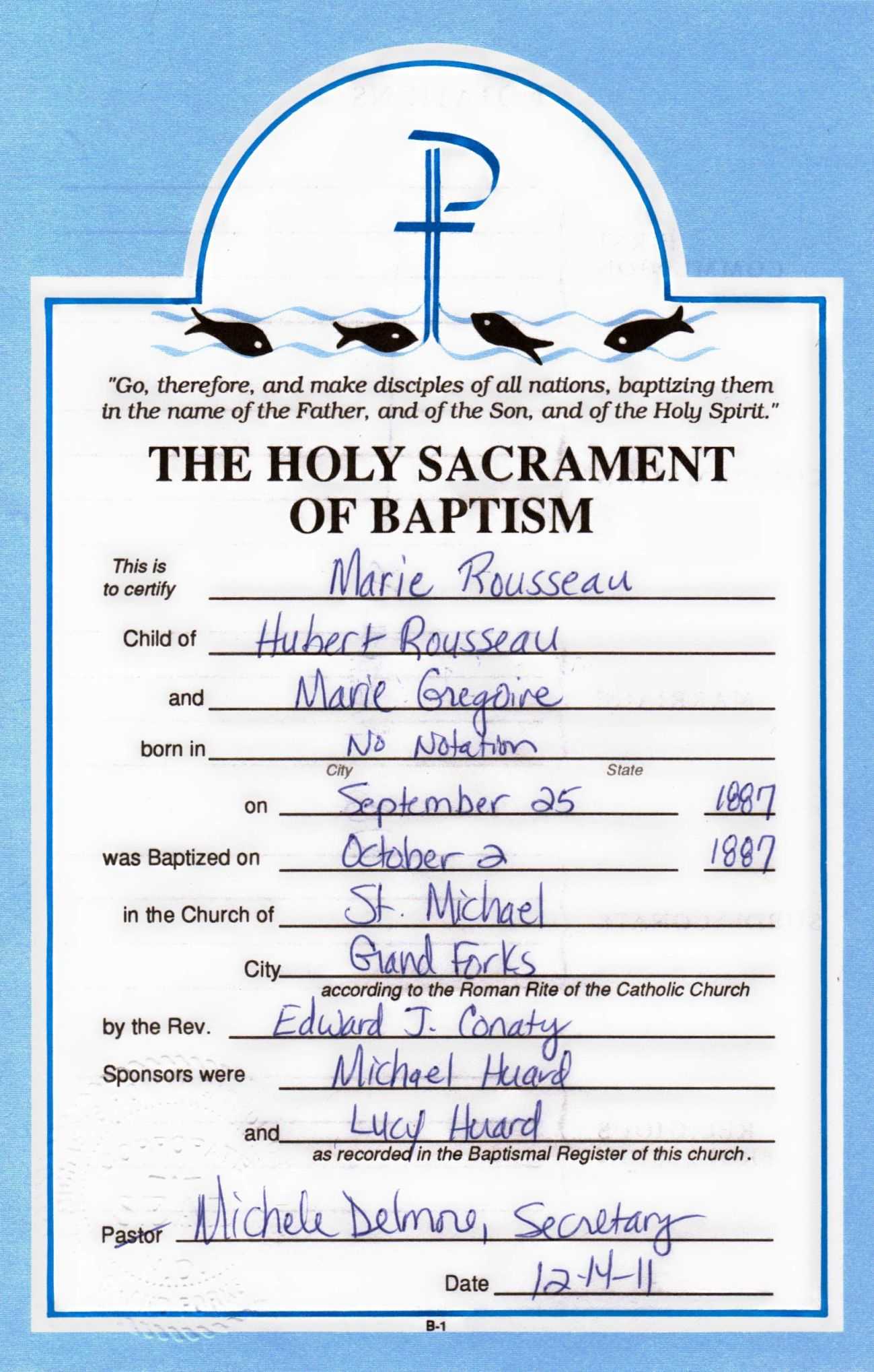 28+ [ Roman Catholic Baptism Certificate Template ] | Pics Regarding Baptism Certificate Template Download