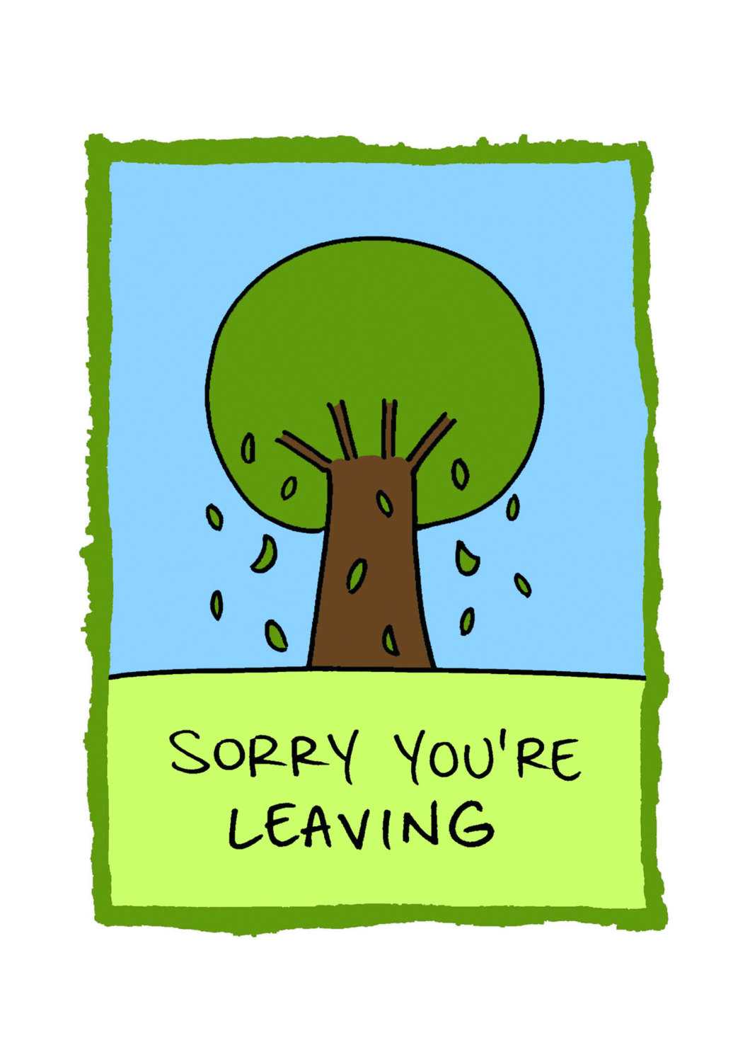 28+ [ Sorry You Re Leaving Card Template ] | Sorry You Re Within Sorry You Re Leaving Card Template
