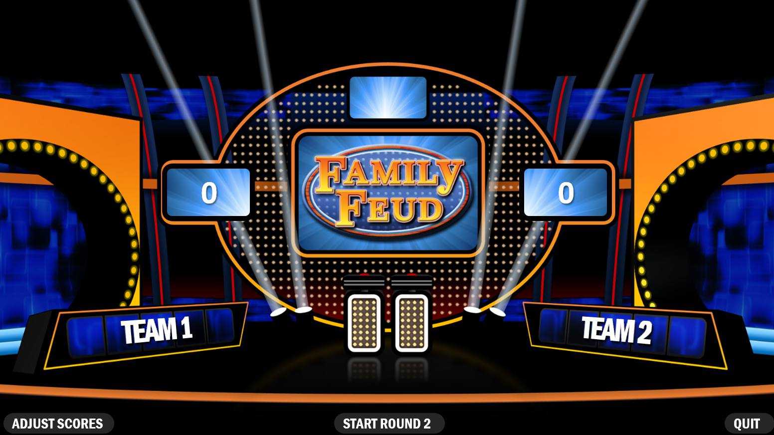 3 Best Free Family Feud Powerpoint Templates Inside Family Feud Powerpoint Template With Sound