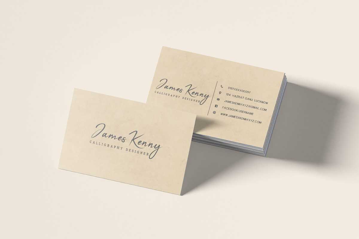 30+ Clean Minimalistic Business Card Psd Templates Within Paper Source Templates Place Cards