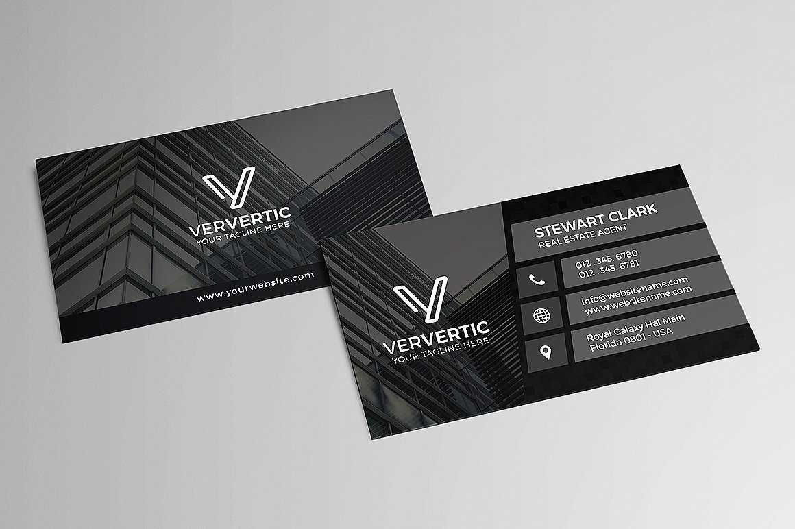 30+ Modern Real Estate Business Cards Psd | Decolore For Real Estate Business Cards Templates Free