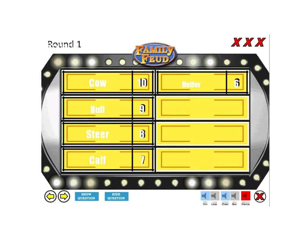 31 Great Family Feud Templates (Powerpoint, Pdf & Word) ᐅ Regarding Family Feud Powerpoint Template With Sound