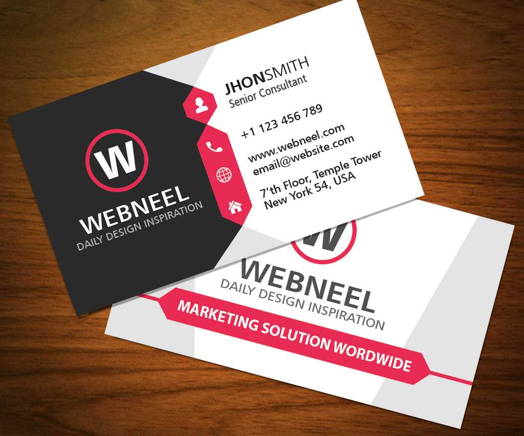 32 Modern Business Card Template Free Download Inside Download Visiting Card Templates