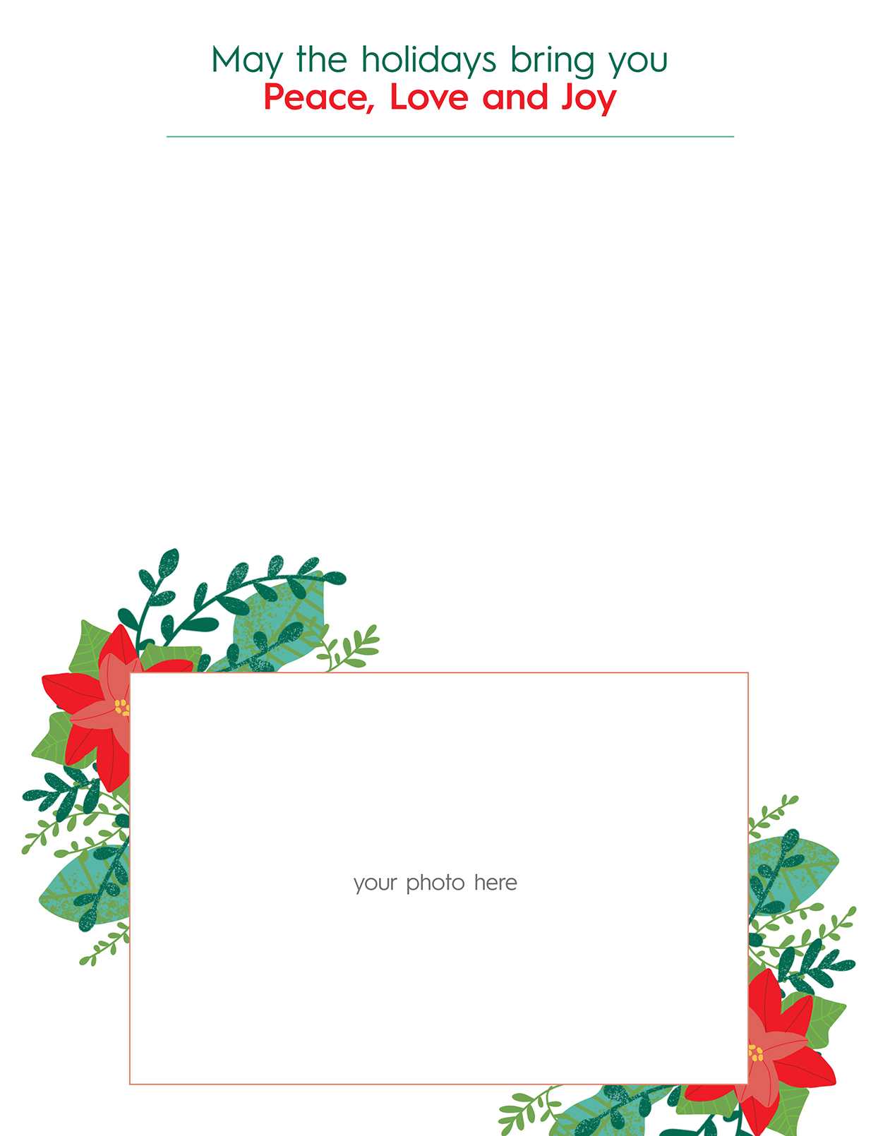 33 Free Christmas Letter Templates | Better Homes & Gardens Intended For Christmas Note Card Templates