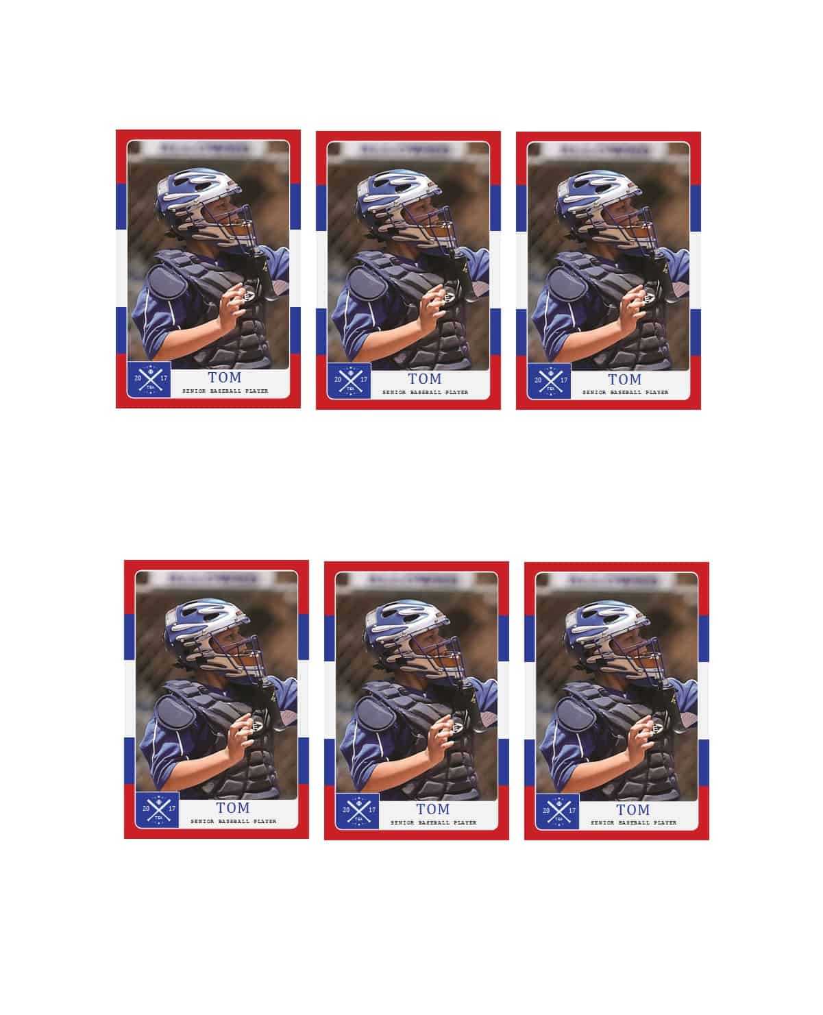 33 Free Trading Card Templates (Baseball, Football, Etc In Baseball Card Template Word