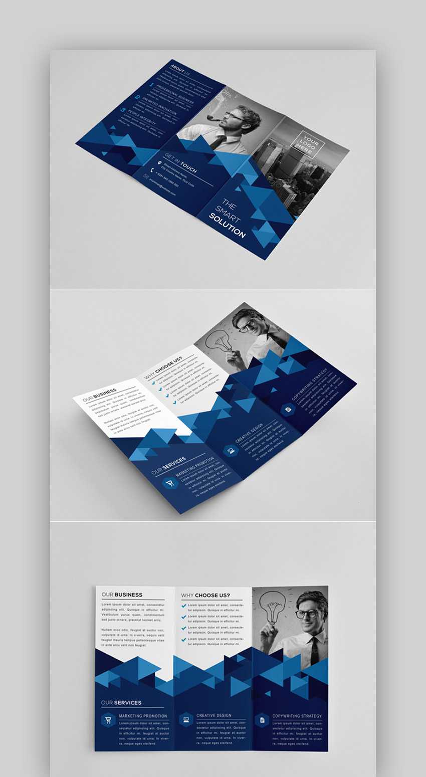 35 Best Indesign Brochure Templates – Creative Business Pertaining To Tri Fold Brochure Template Indesign Free Download