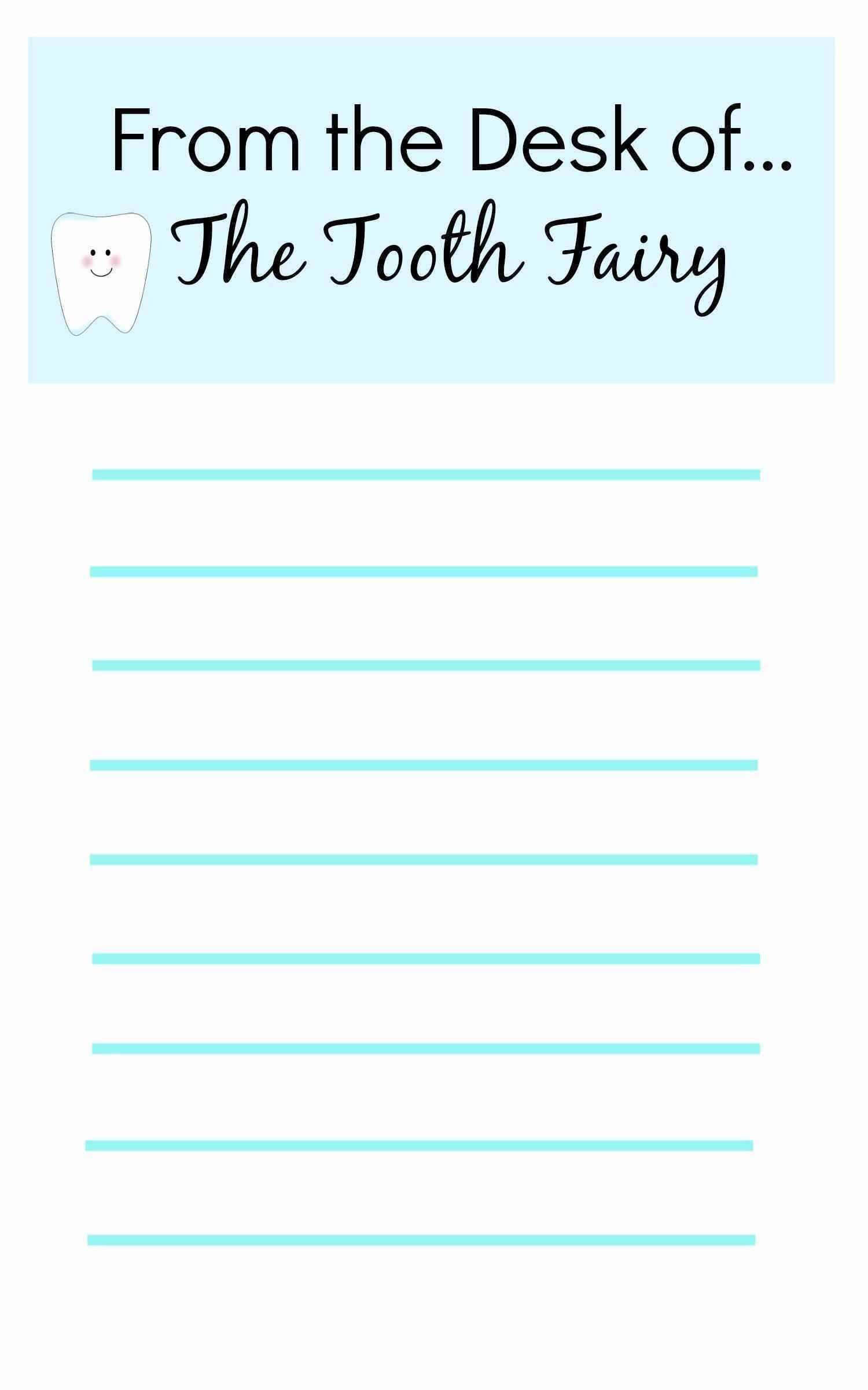 36 Cute Tooth Fairy Letters | Kittybabylove Within Tooth Fairy Certificate Template Free