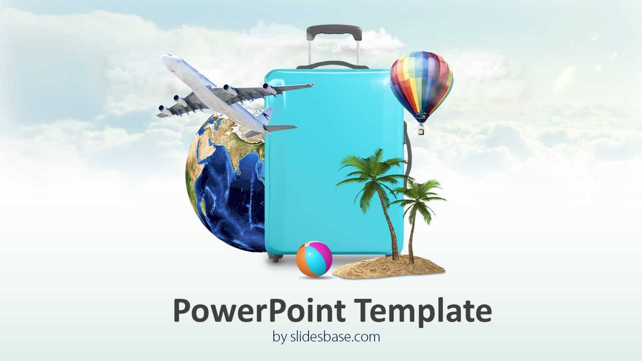 3D Travel Powerpoint Template With Regard To Tourism Powerpoint Template