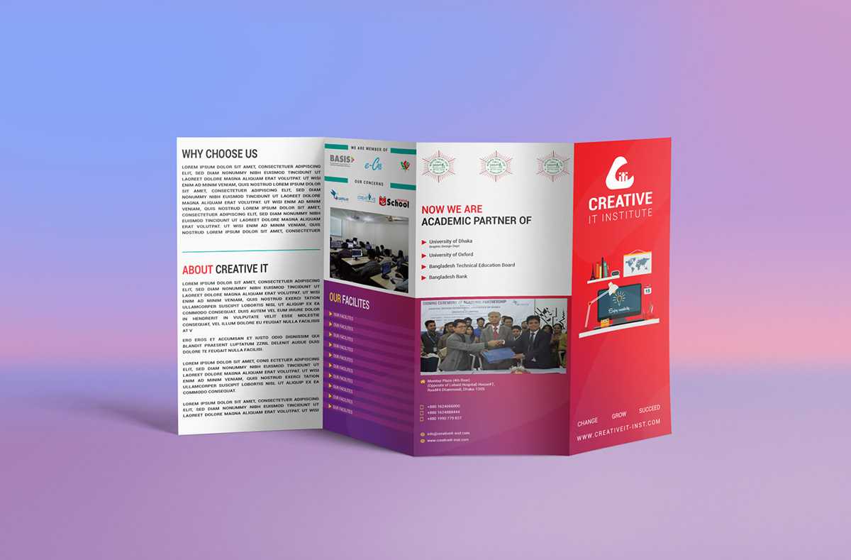 4 Fold Brochure – Falep.midnightpig.co With 4 Fold Brochure Template Word